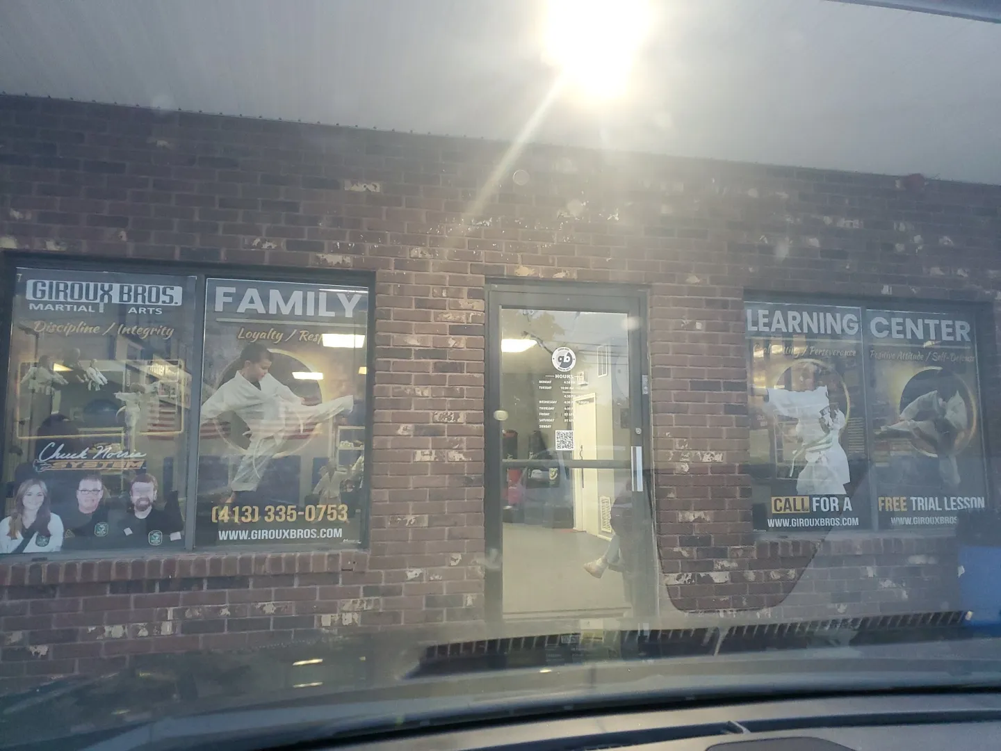 Giroux Bros. Martial Arts storefront